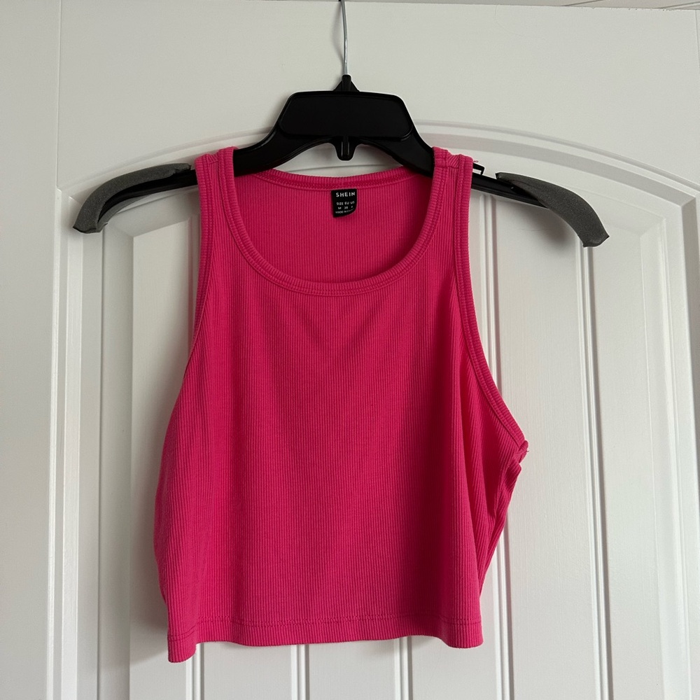 Cropped Thick Strapped Tank